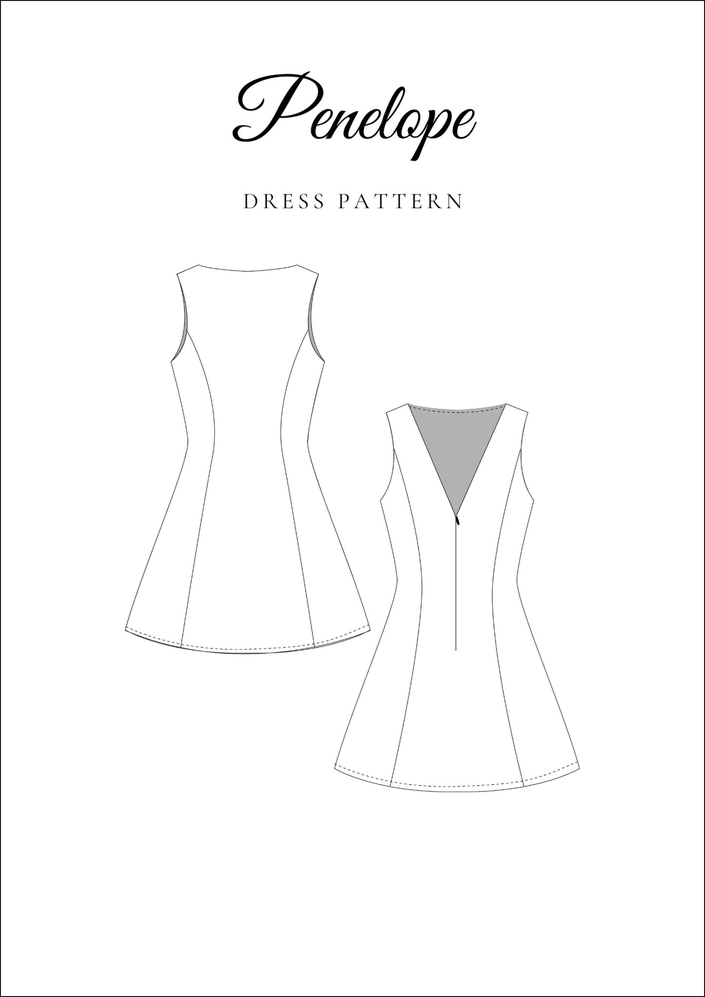 Pocket Dress Sewing Pattern PDF Friedlies Pocket Dress Sewing Pattern PDF Friedlies