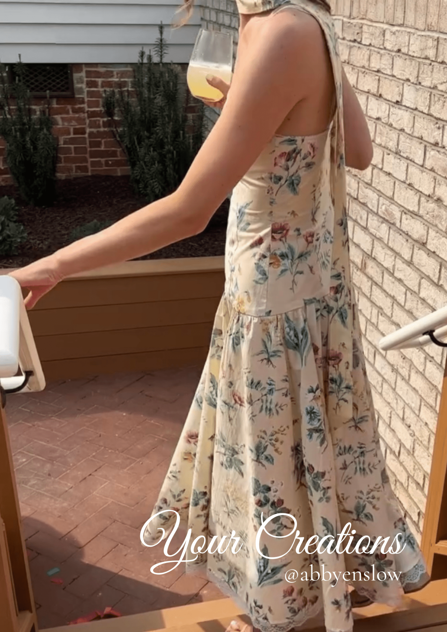 Aurora Dress Sewing Pattern and Sew Along - Learn To Sew a Maxi Dress - Friedlies