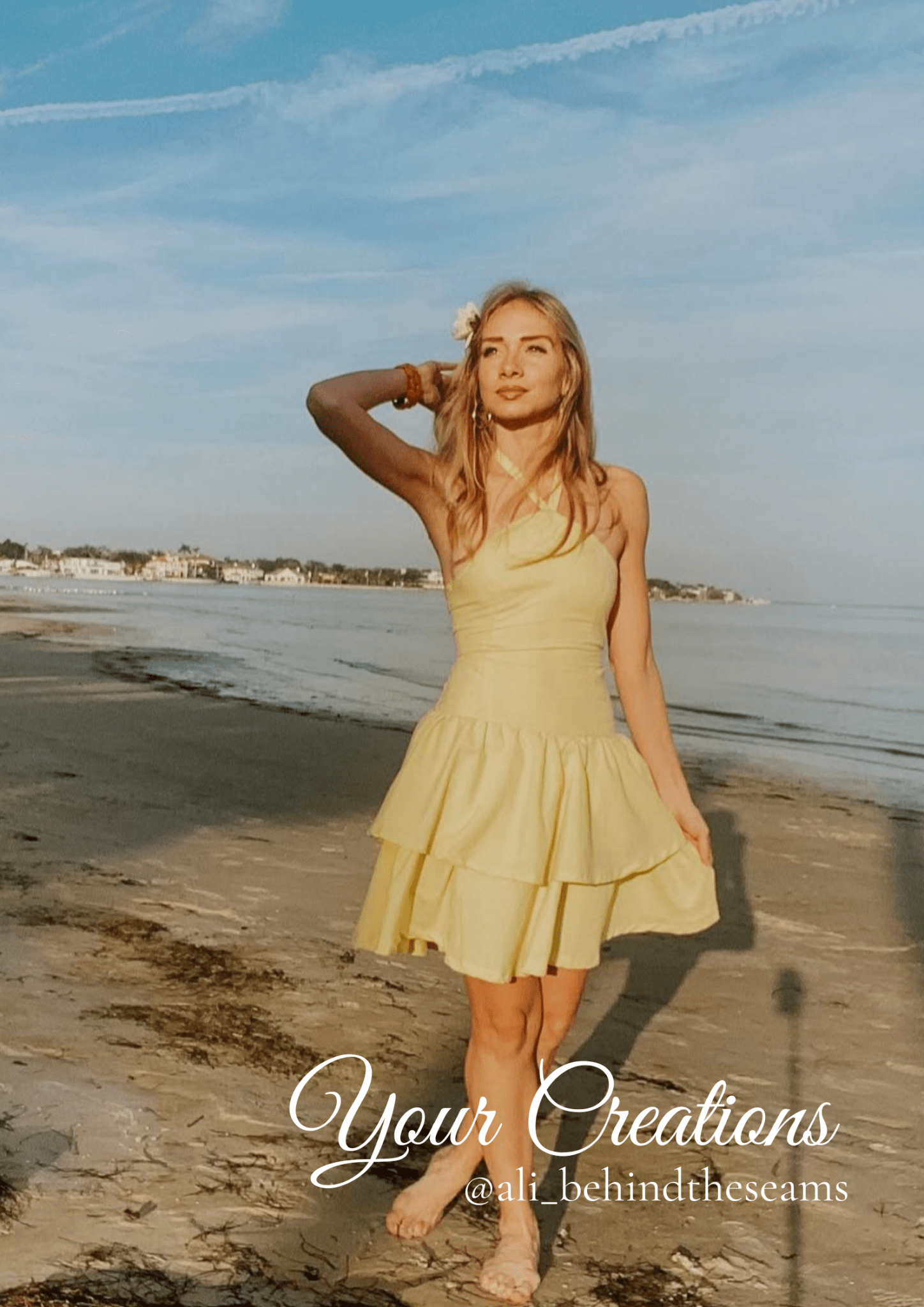 Aurora Dress Sewing Pattern and Sew Along - Learn To Sew a Maxi Dress - Friedlies