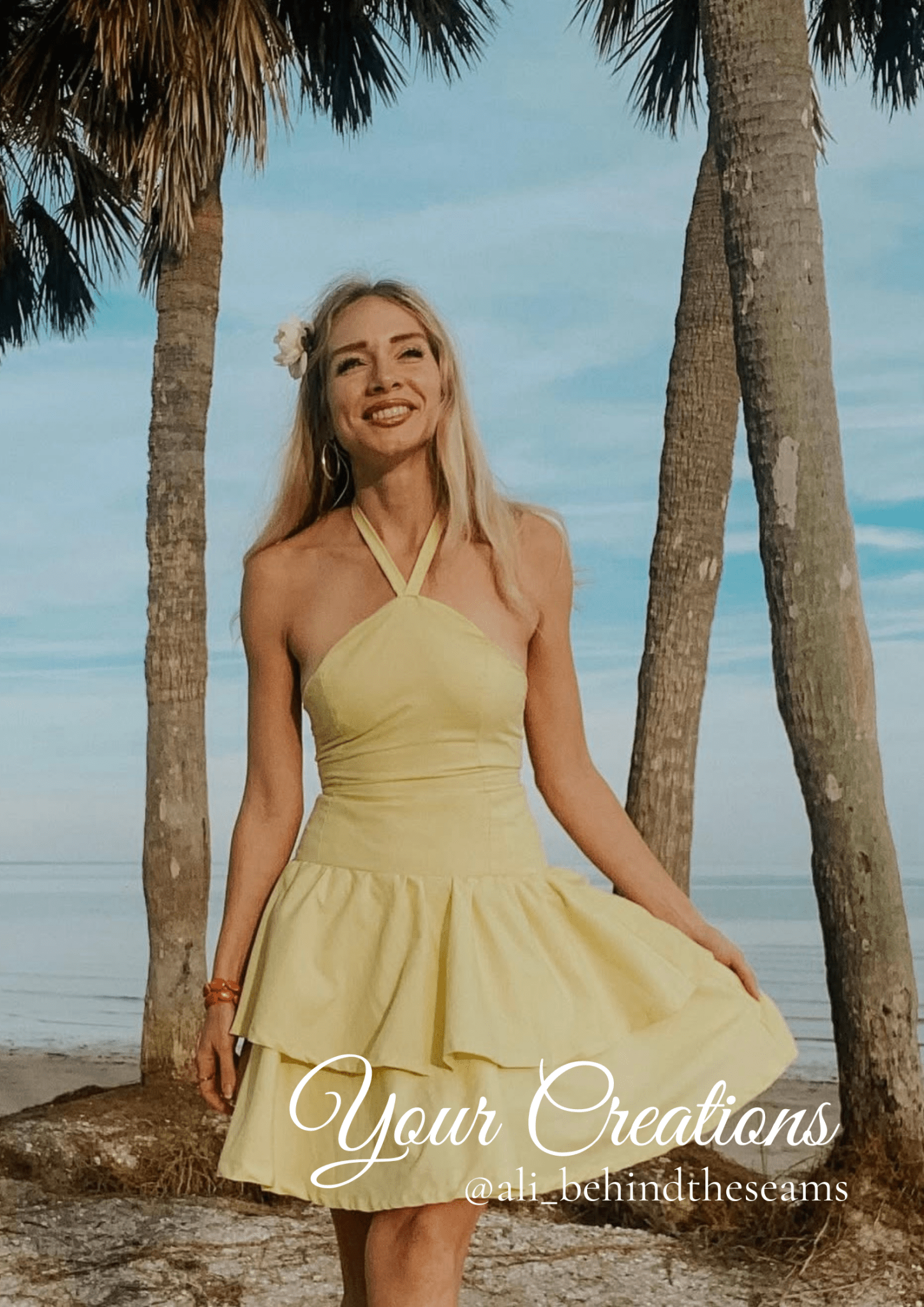 Aurora Dress Sewing Pattern and Sew Along - Learn To Sew a Maxi Dress - Friedlies