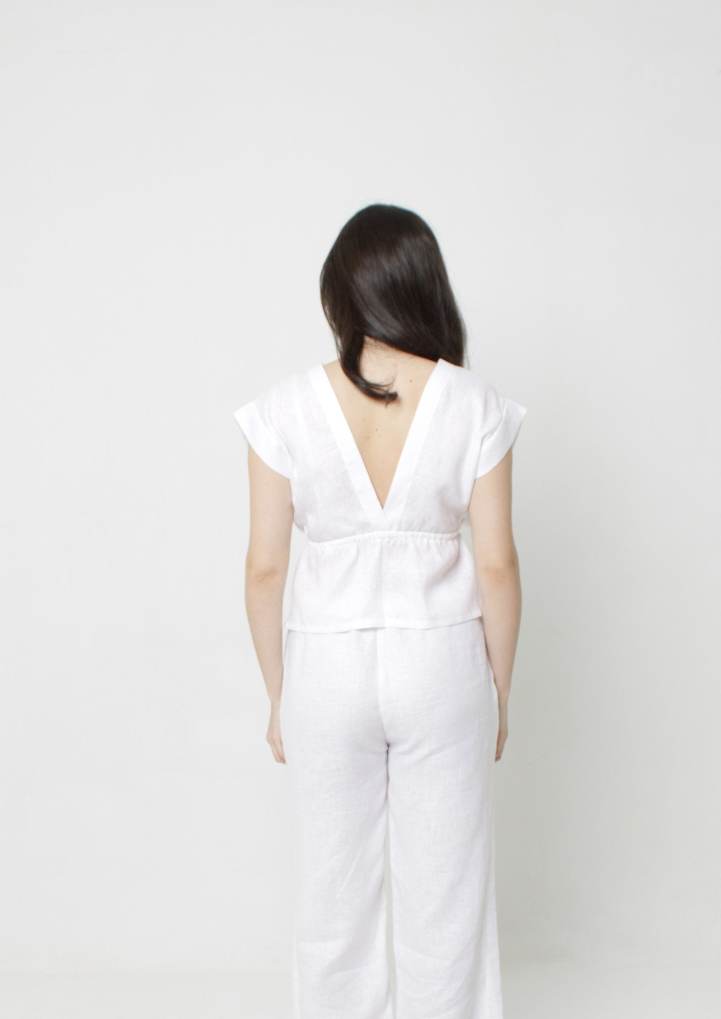 Linen Co-ord PDF Bundle — Millie & Eloise — Pants & Top Sewing Patterns — Friedlies
