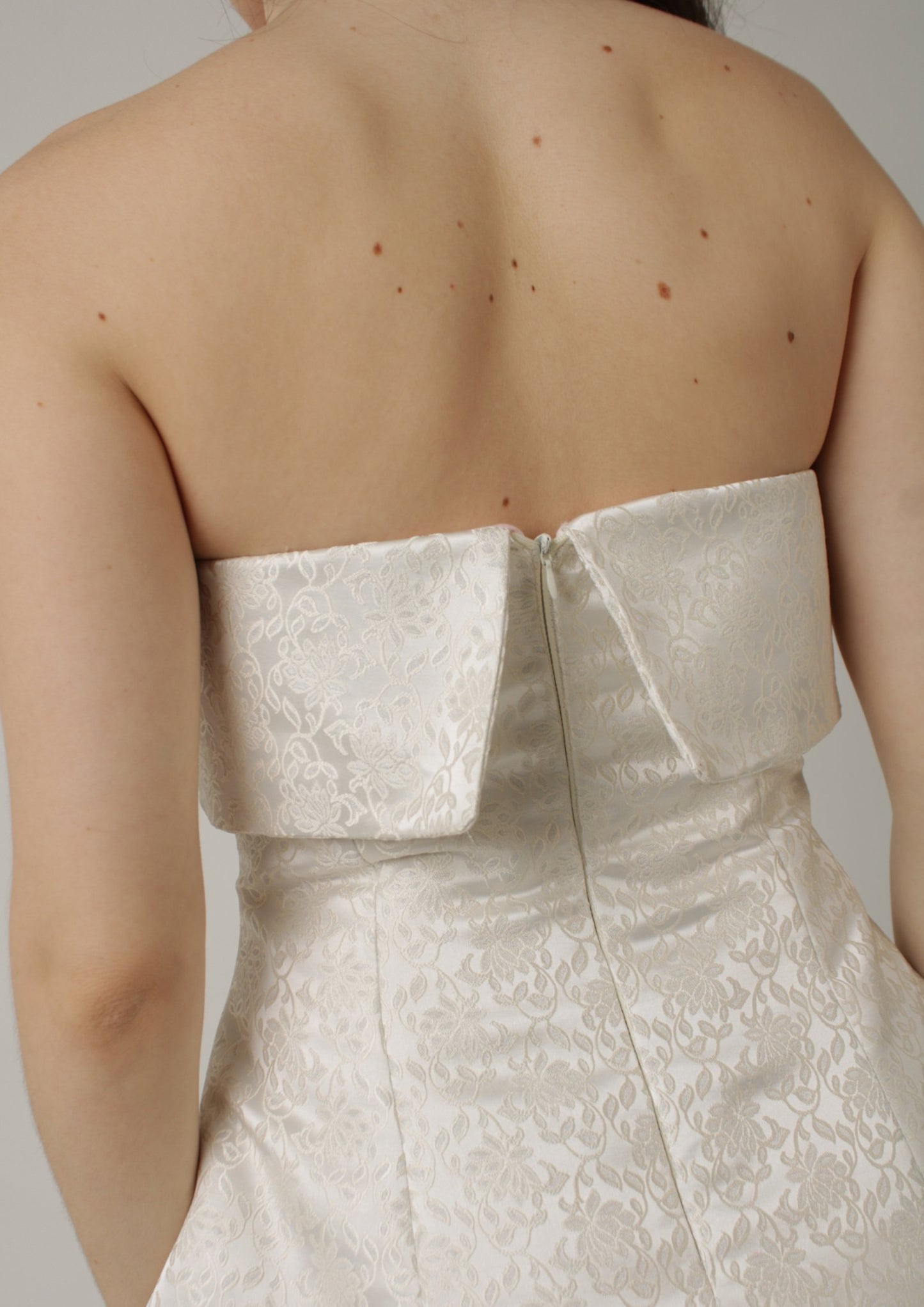 strapless mini dress pattern Hourglass Bandeau Strapless Mini Dress Sewing Pattern [Lily]