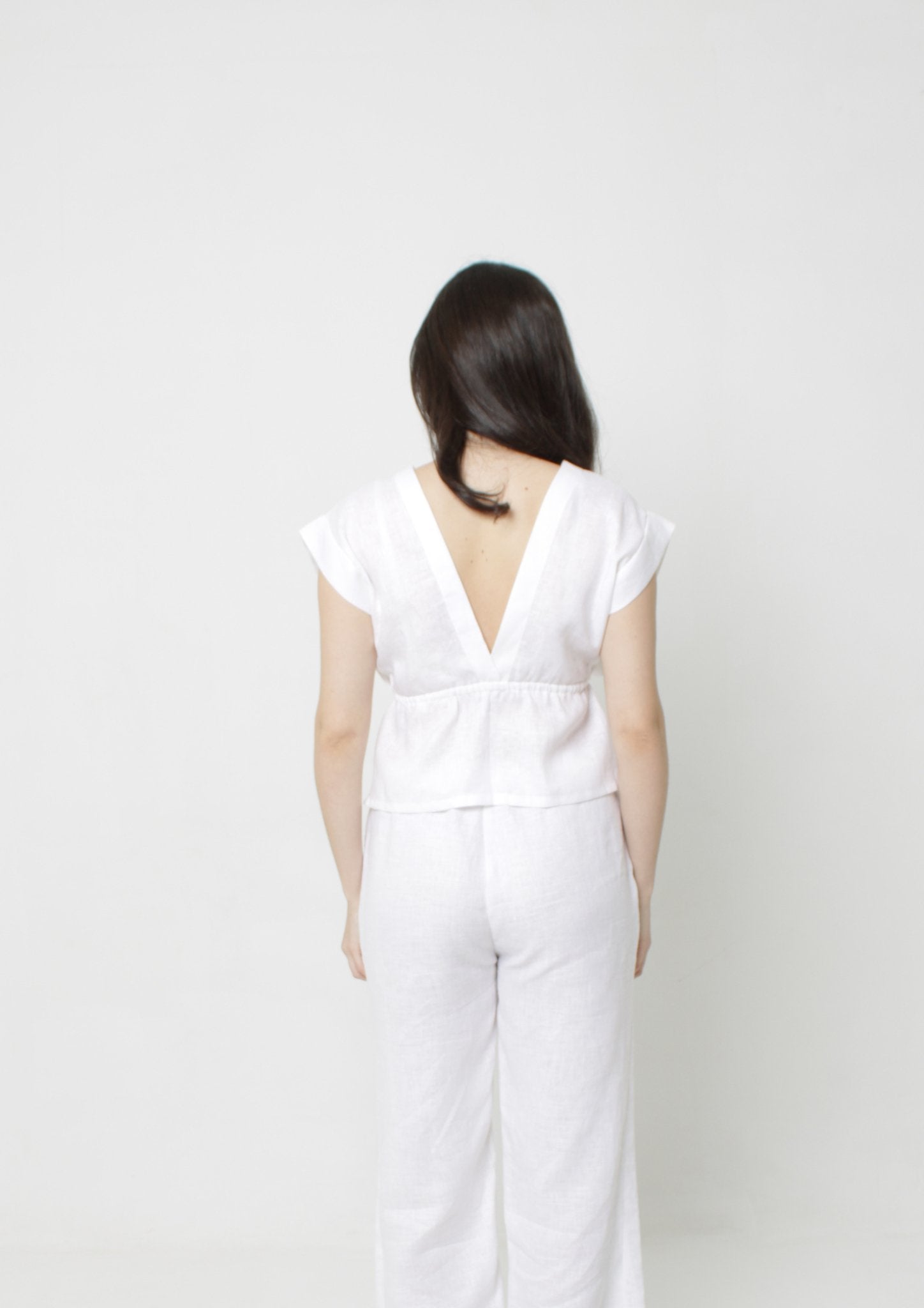 Linen Top Sewing Pattern [Eloise Top] - Friedlies