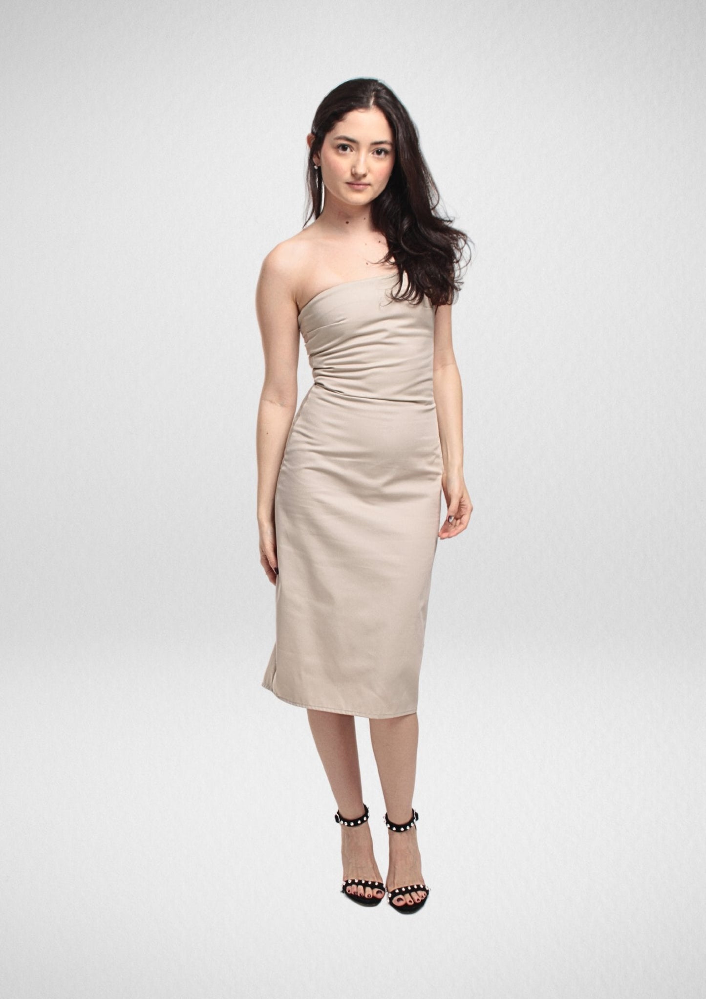 Bandeau Midi Dress Sewing Pattern PDF — Friedlies