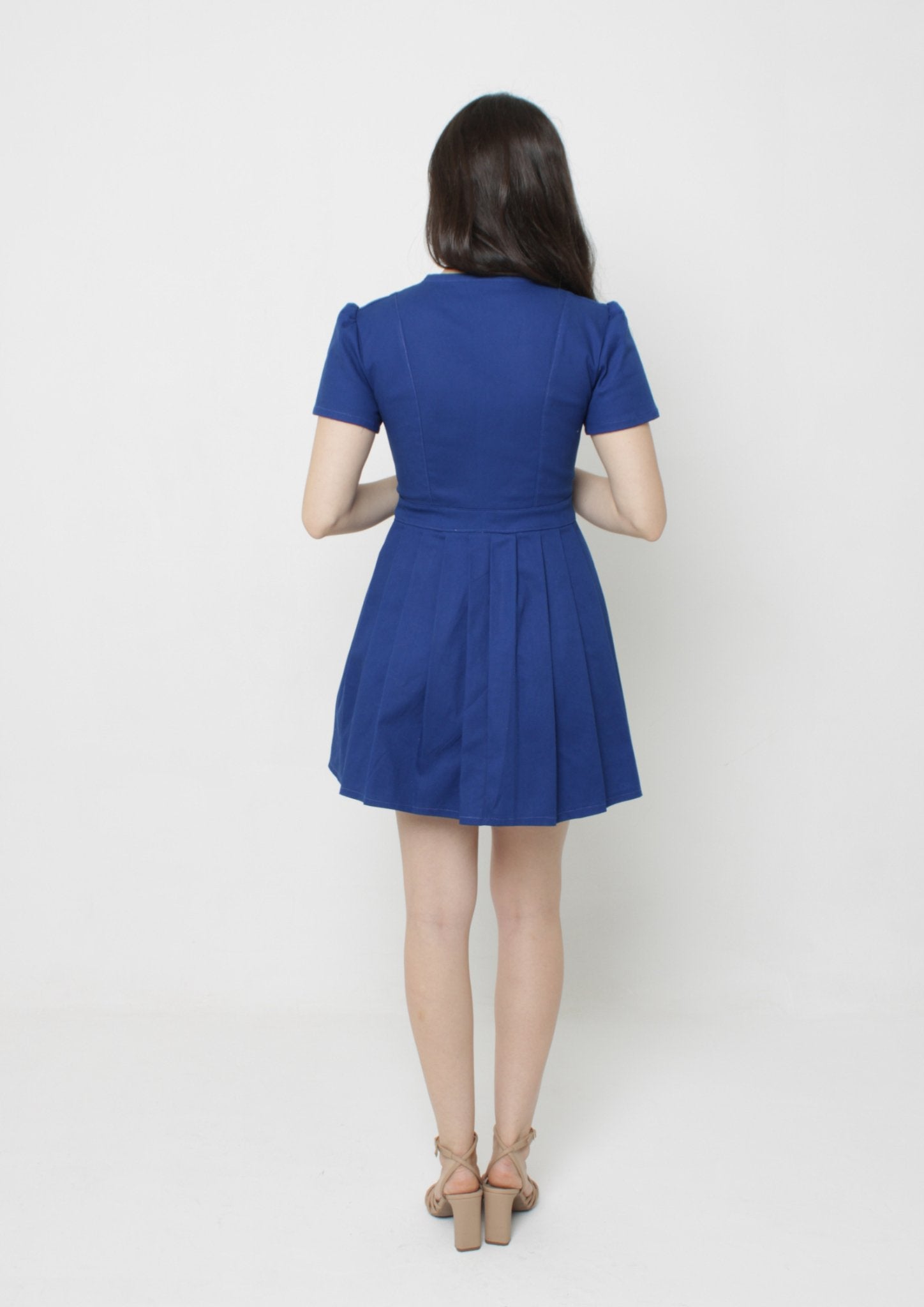 Pleated Dress Sewing Pattern [Francesca Dress] - Friedlies