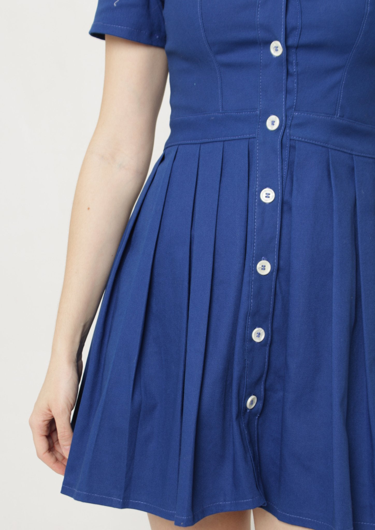Pleated Midi Dress PDF Sewing Pattern — Francesca — Elegant Style — Friedlies