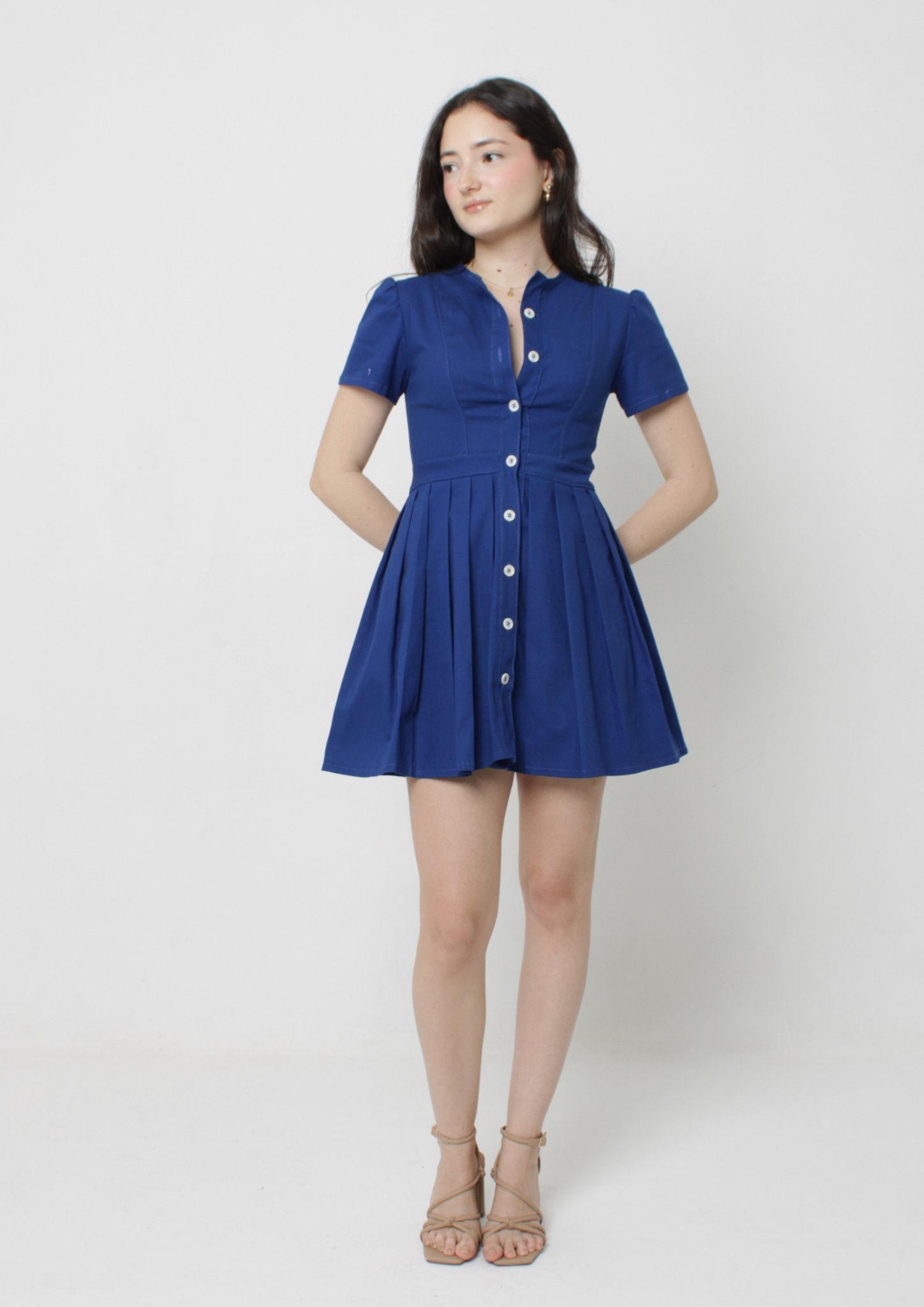 Pleated Dress Sewing Pattern Francesca Dress Friedlies pleated-dress-sewing-pattern-francesca-dress-friedlies