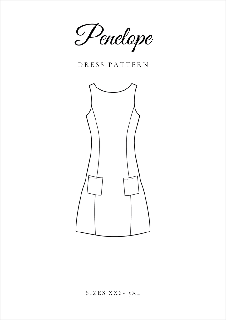 Pocket Dress Sewing Pattern [Penelope Dress] - Friedlies