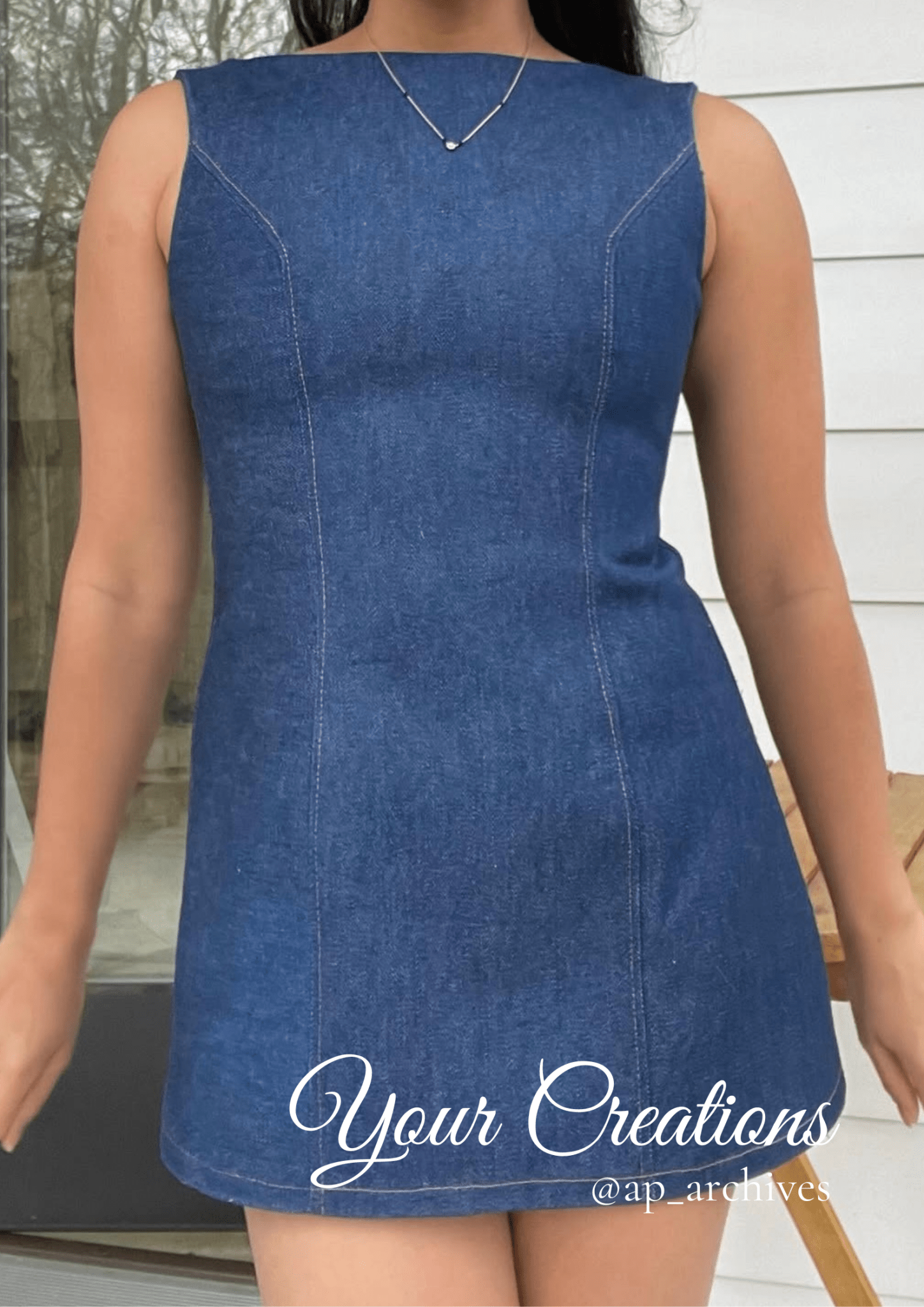 Pocket Dress Sewing Pattern [Penelope Dress] - Friedlies