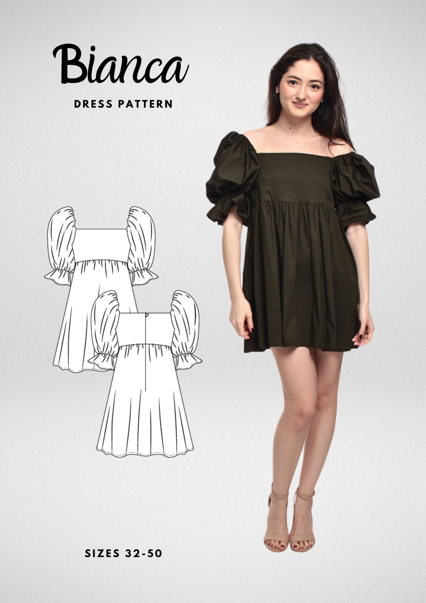 mini dress pattern pdf Mini Dress PDF Sewing Pattern | A-line Mini Dress Pattern | Flared Dress  Sewing Pattern | Mini Flare Dress Pattern | 2US-16US | 6UK-20UK