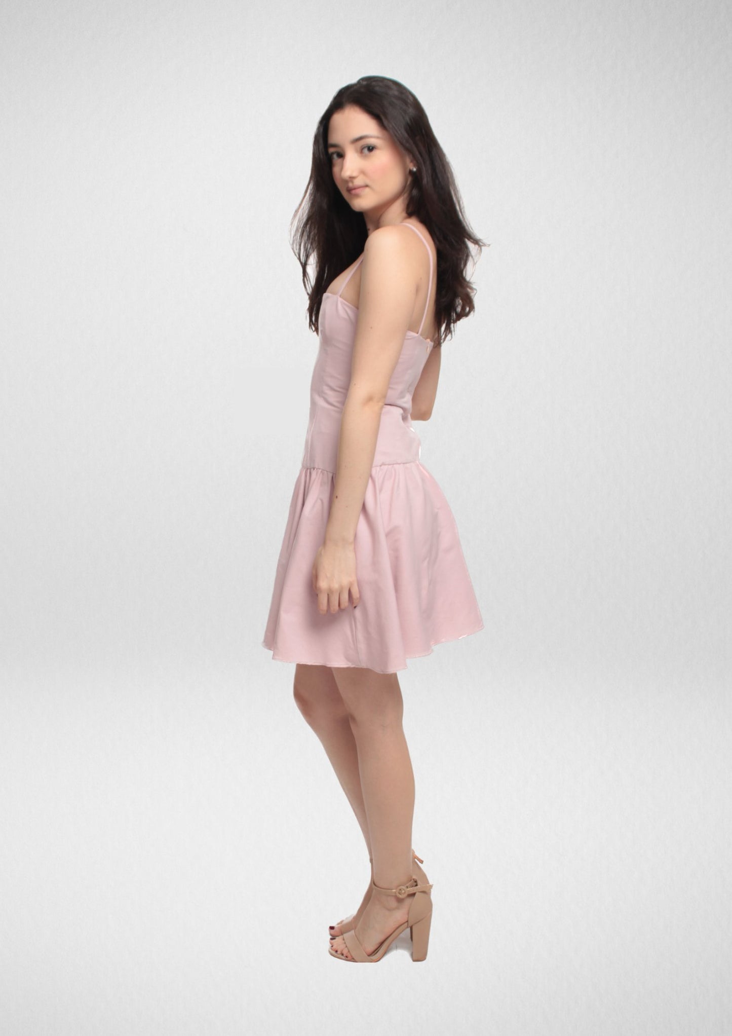 Dropped Waist Dress PDF Sewing Pattern — Aurora — Mini & Maxi Style — Friedlies