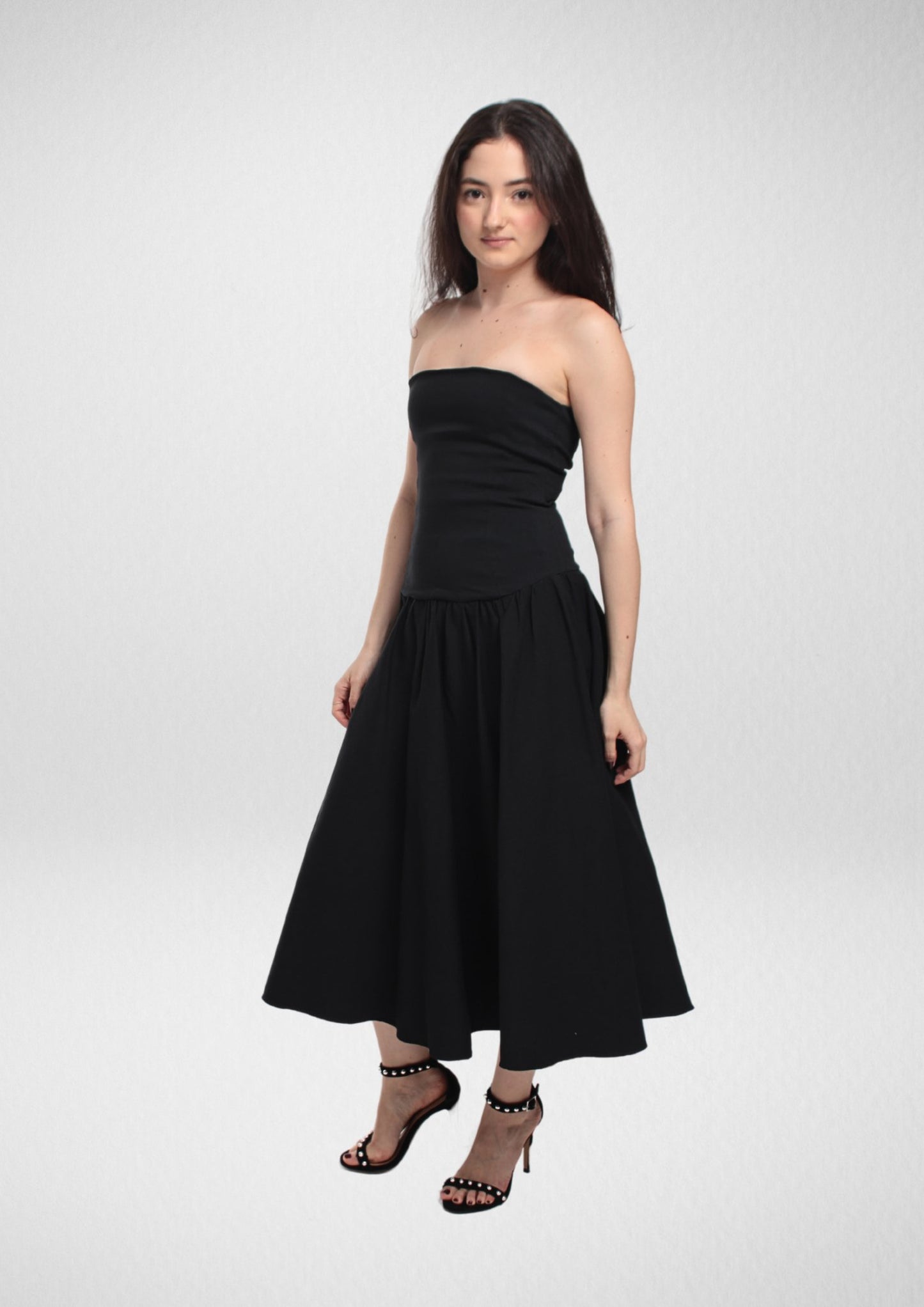 Dropped Waist Dress PDF Sewing Pattern — Aurora — Mini & Maxi Style — Friedlies