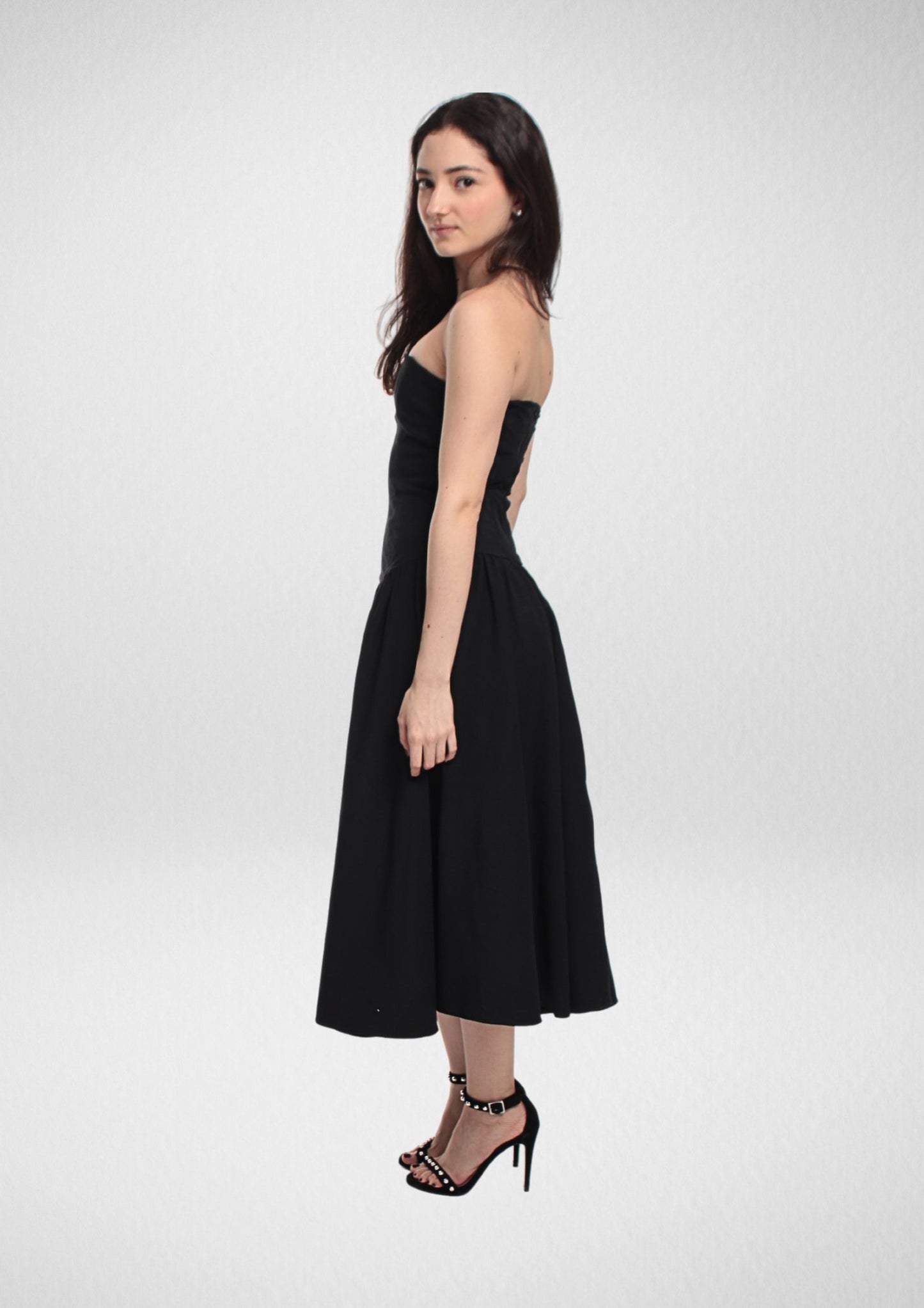 Dropped Waist Dress PDF Sewing Pattern — Aurora — Mini & Maxi Style — Friedlies