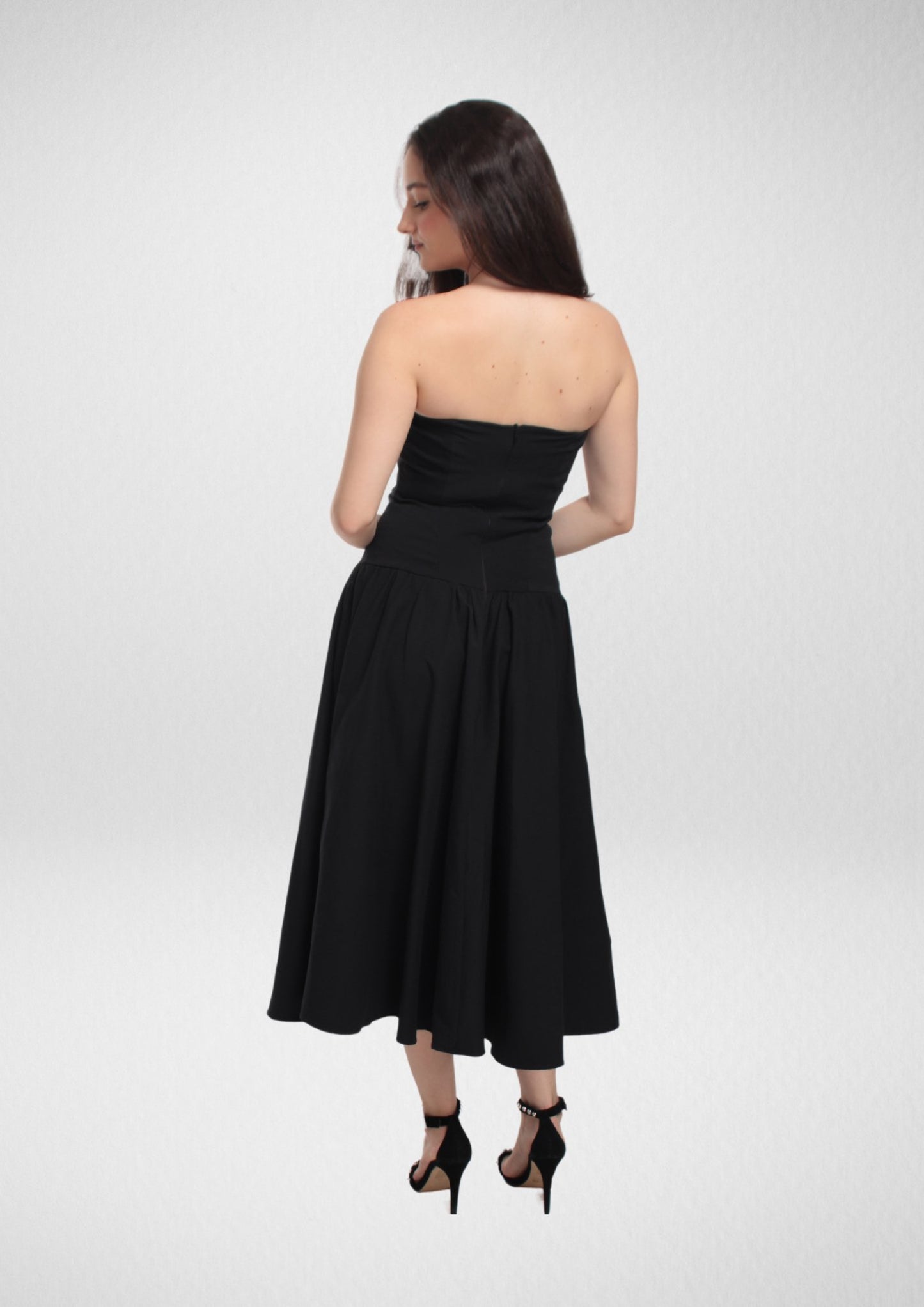 Dropped Waist Dress PDF Sewing Pattern — Aurora — Mini & Maxi Style — Friedlies
