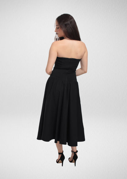 Dropped Waist Dress PDF Sewing Pattern — Aurora — Mini & Maxi Style — Friedlies