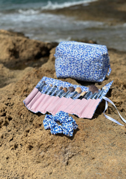 Self Care PDF Bundle — Makeup Bag, Brush Roll & Scrunchie Sewing Patterns — Friedlies