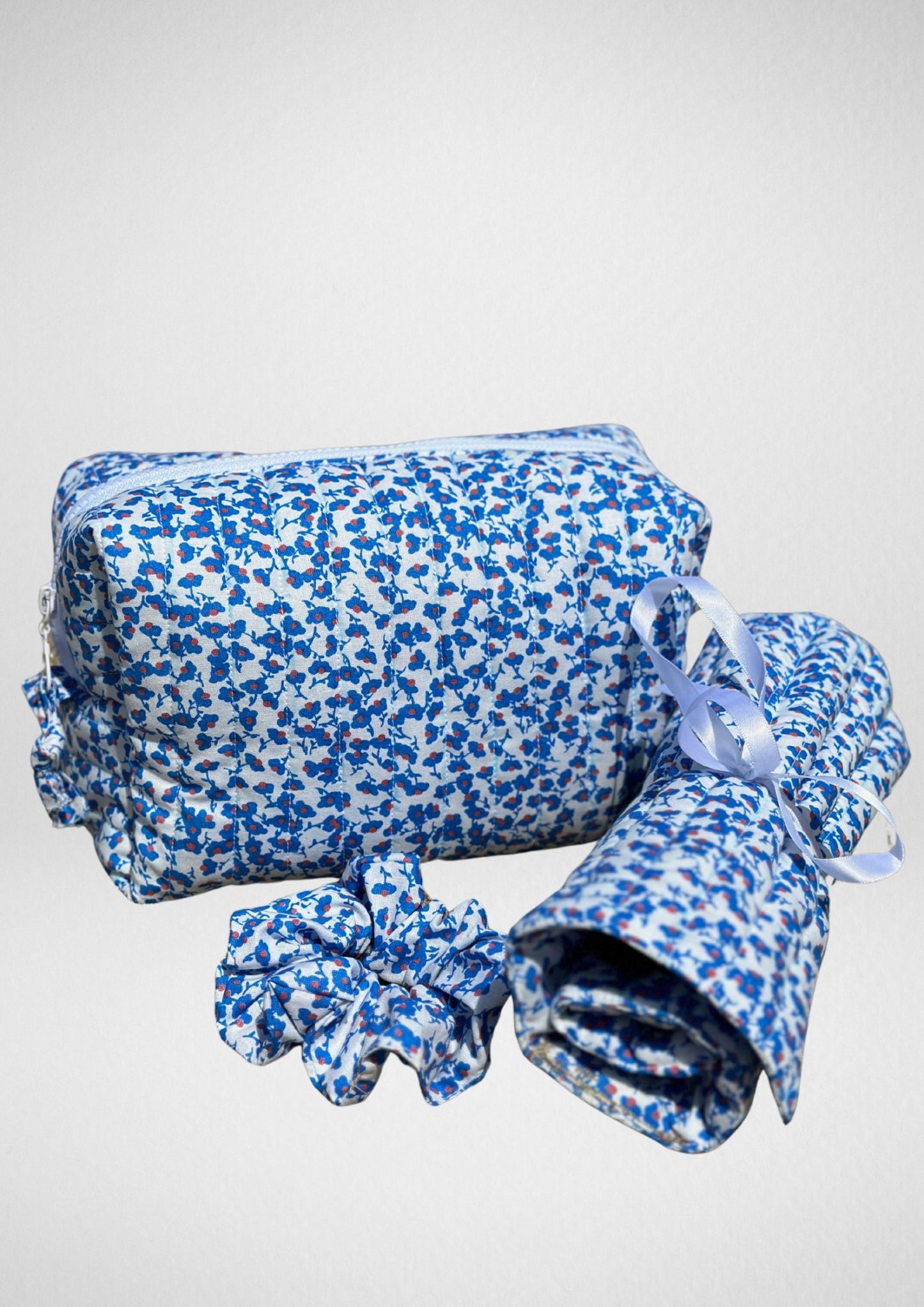 Self Care PDF Bundle — Makeup Bag, Brush Roll & Scrunchie Sewing Patterns — Friedlies