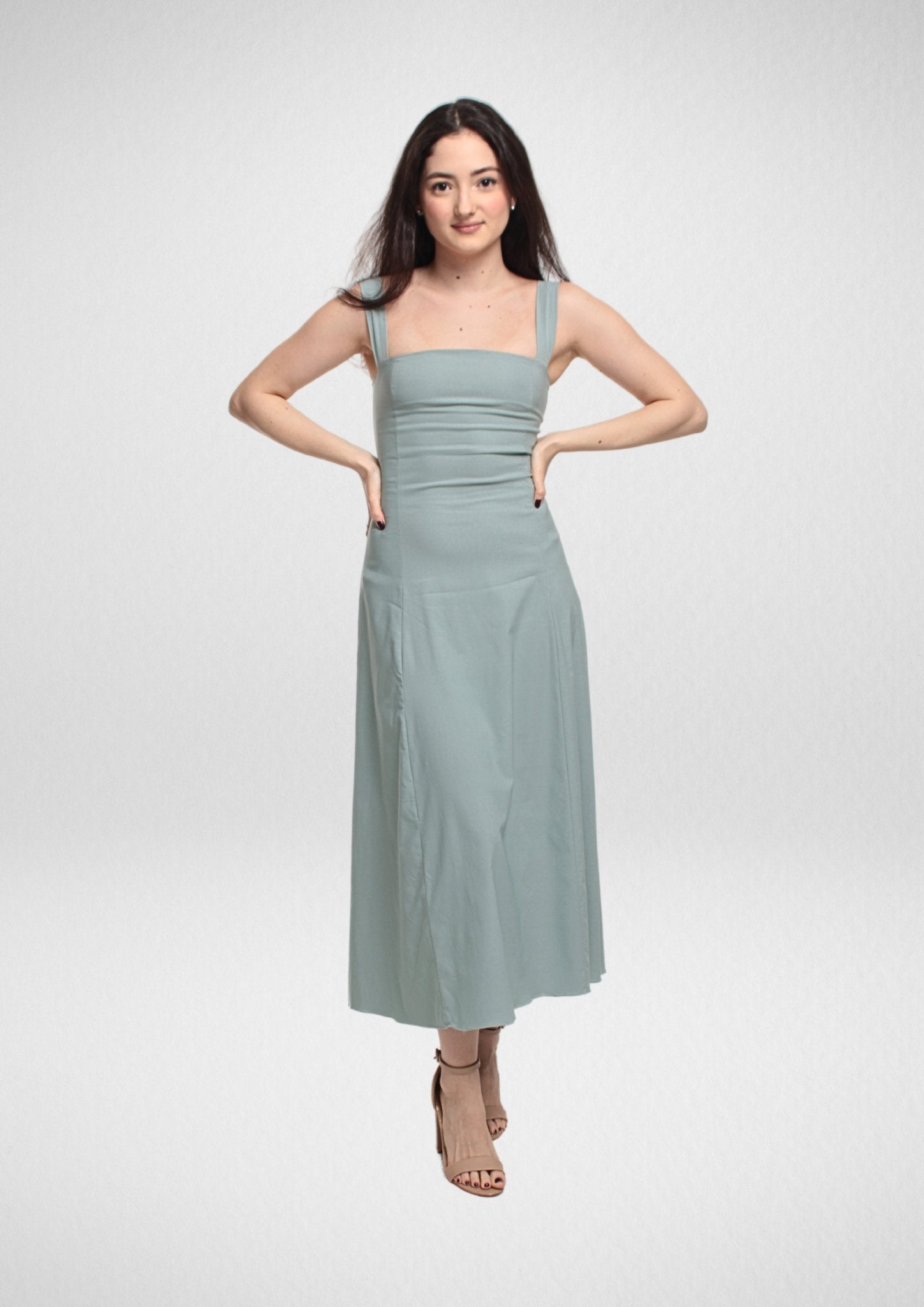 Classic A-Line Maxi Dress Sewing Pattern "Emma" Classic A-Line Maxi Dress Sewing Pattern "Emma"