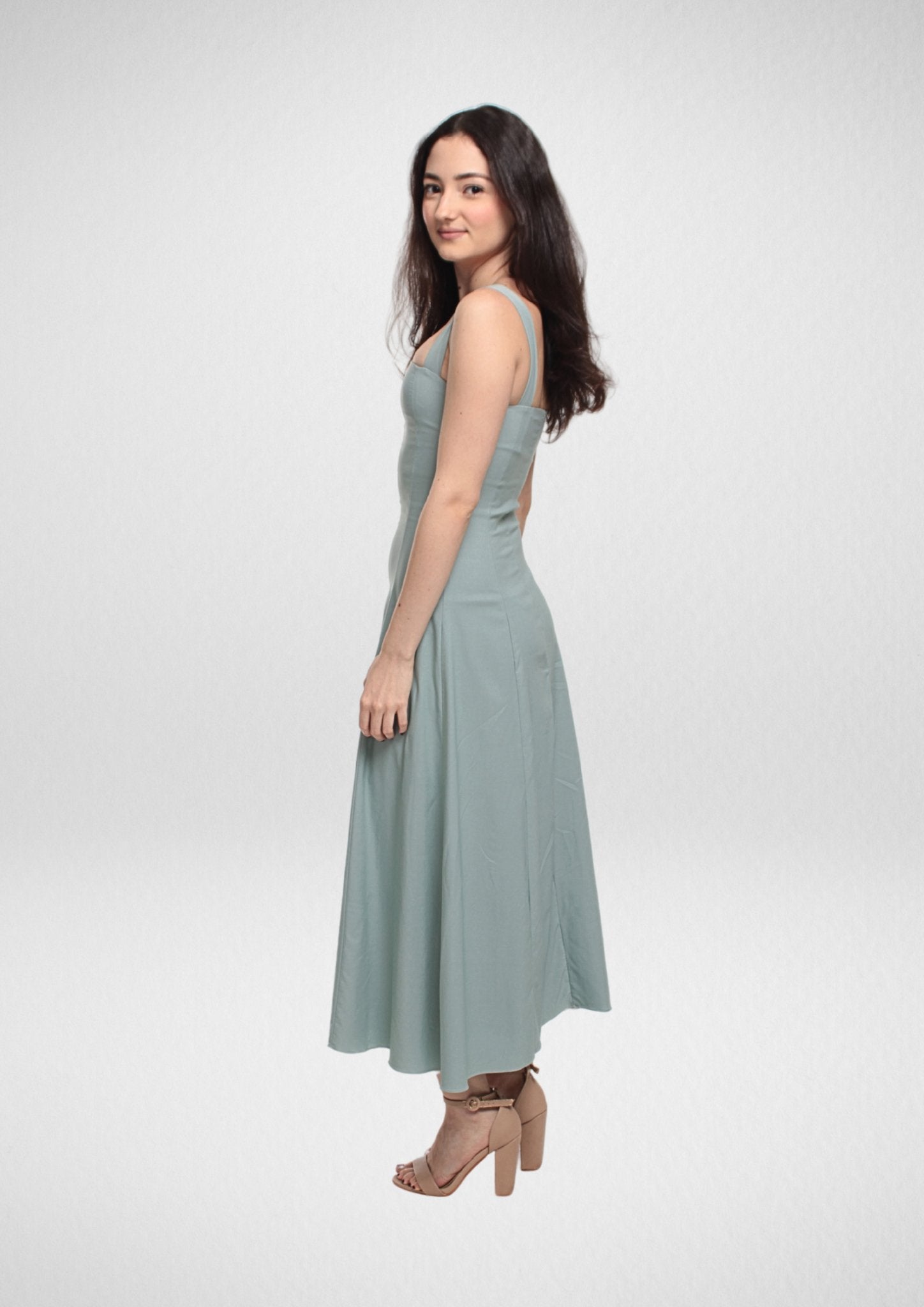 Classic A-Line Maxi Summer Dress Sewing Pattern - Friedlies Classic A-Line Maxi Summer Dress Sewing Pattern - Friedlies